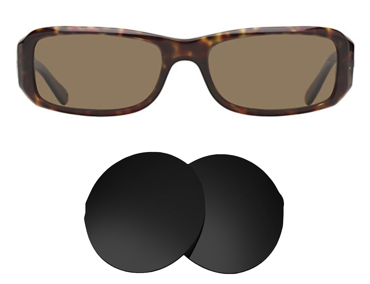 REVO 2509-Replacement Lenses-Volcanic Black-Non-Polarized-Seek Optics