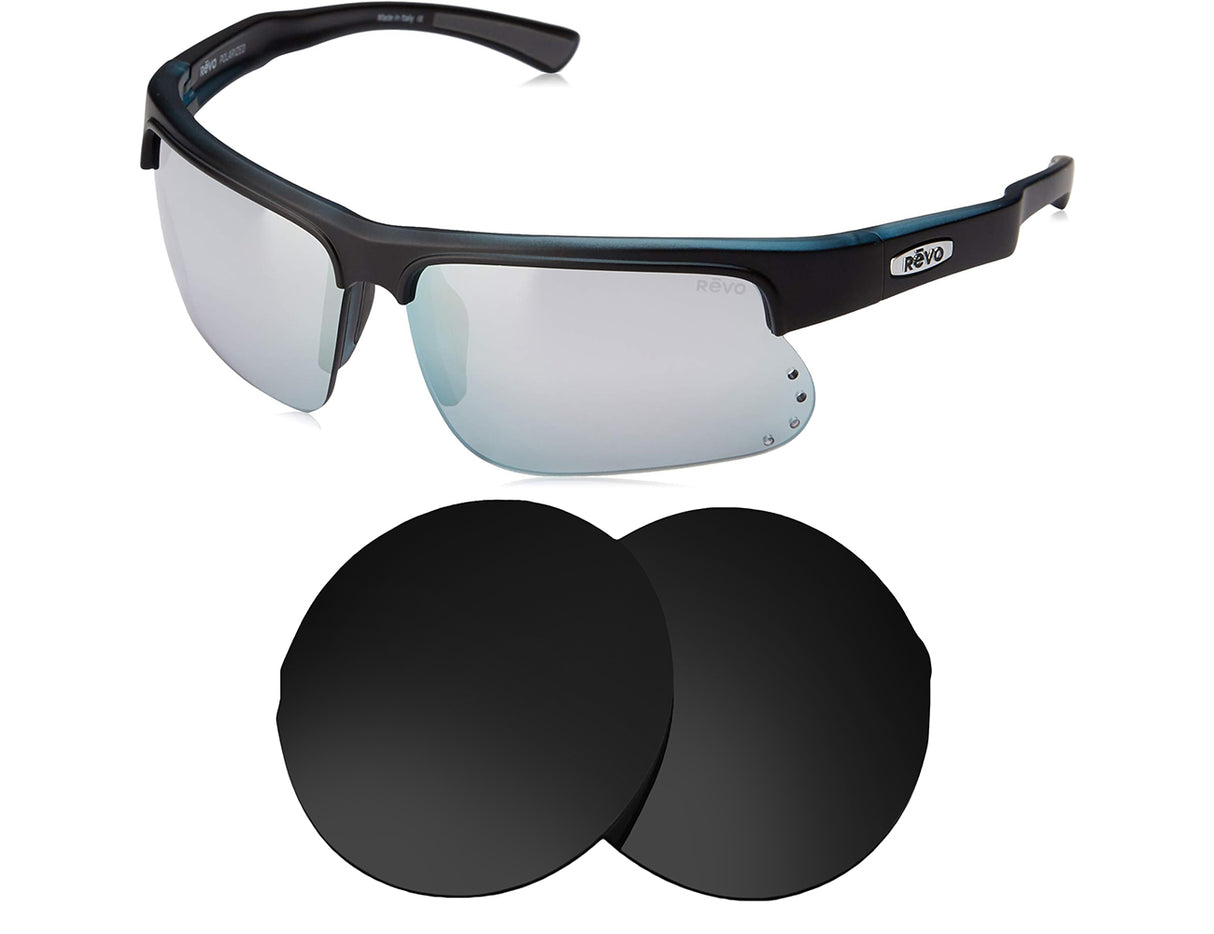 REVO Cusp S-Replacement Lenses-Volcanic Black-Non-Polarized-Seek Optics