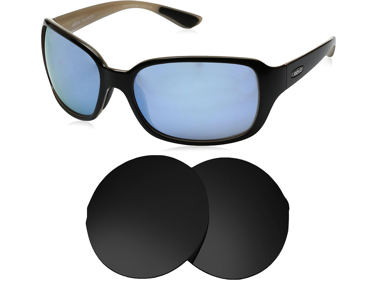 REVO Fairway-Replacement Lenses-Volcanic Black-Non-Polarized-Seek Optics