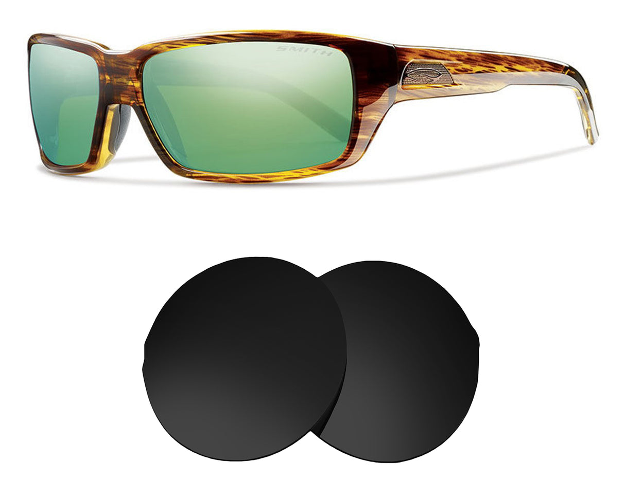 Smith Backdrop-Replacement Lenses-Volcanic Black-Non-Polarized-Seek Optics