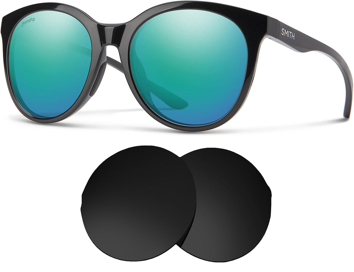 Smith Bayside-Replacement Lenses-Volcanic Black-Non-Polarized-Seek Optics