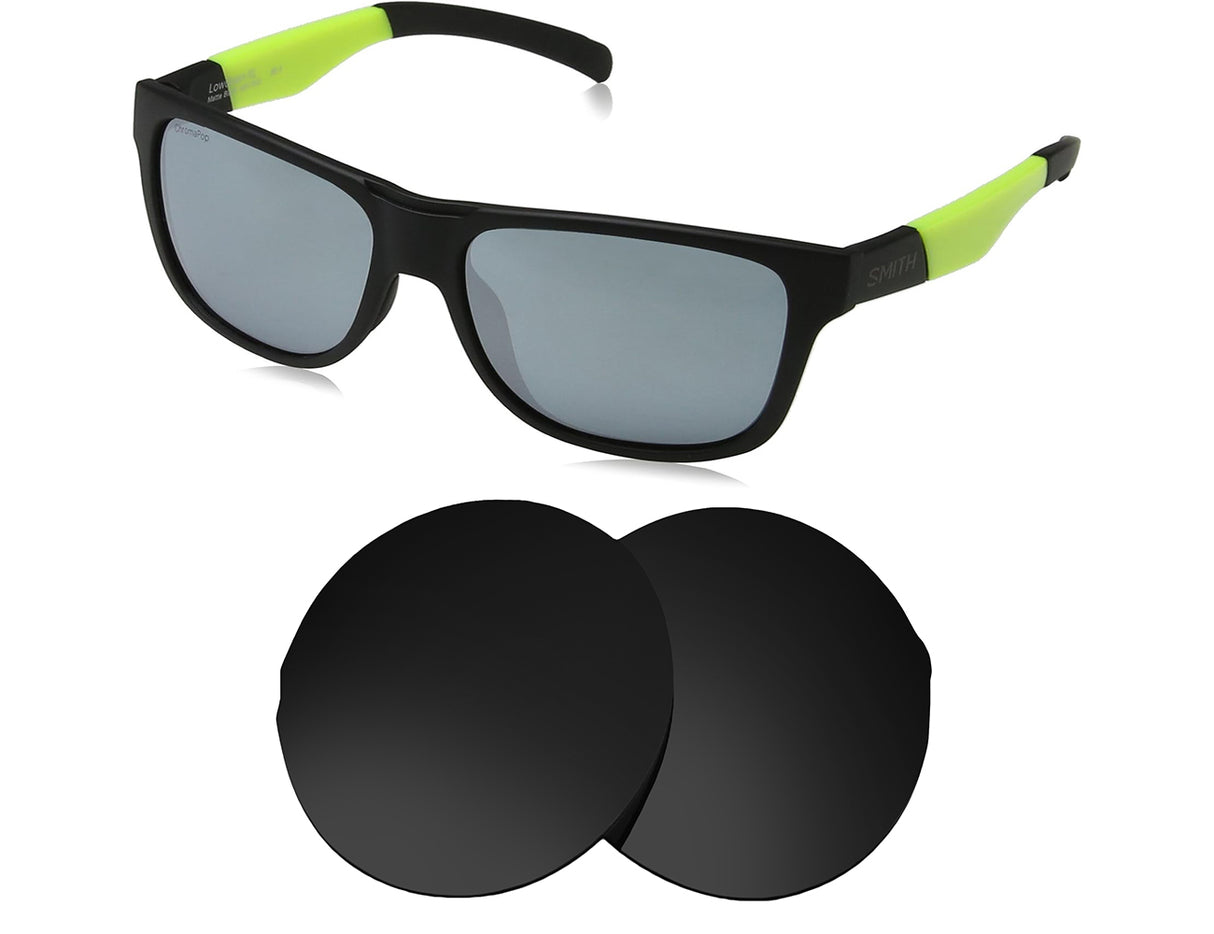 Smith Lowdown XL-Replacement Lenses-Volcanic Black-Non-Polarized-Seek Optics