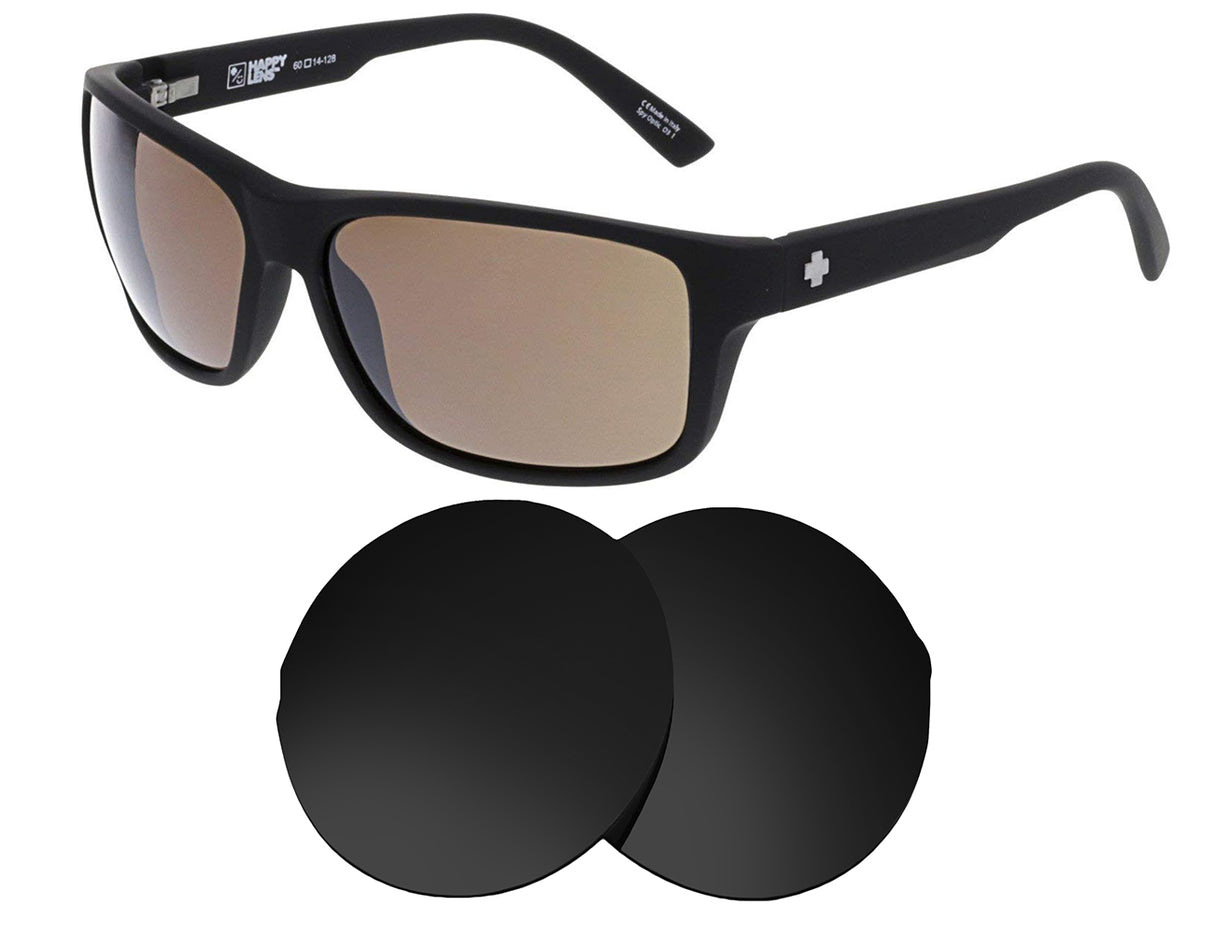 Spy Optic Angler-Replacement Lenses-Volcanic Black-Non-Polarized-Seek Optics