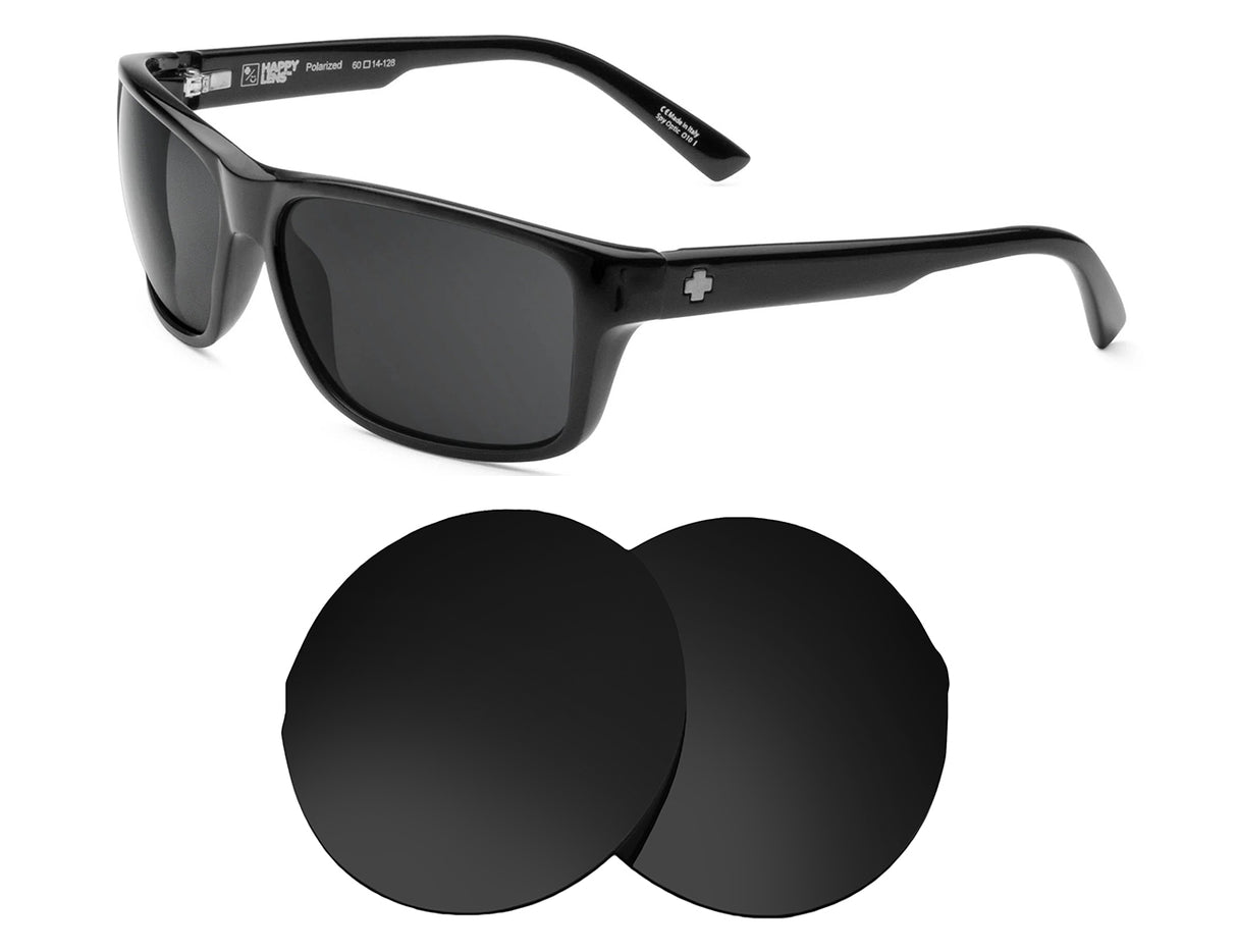 Spy Optic Arcylon-Replacement Lenses-Volcanic Black-Non-Polarized-Seek Optics