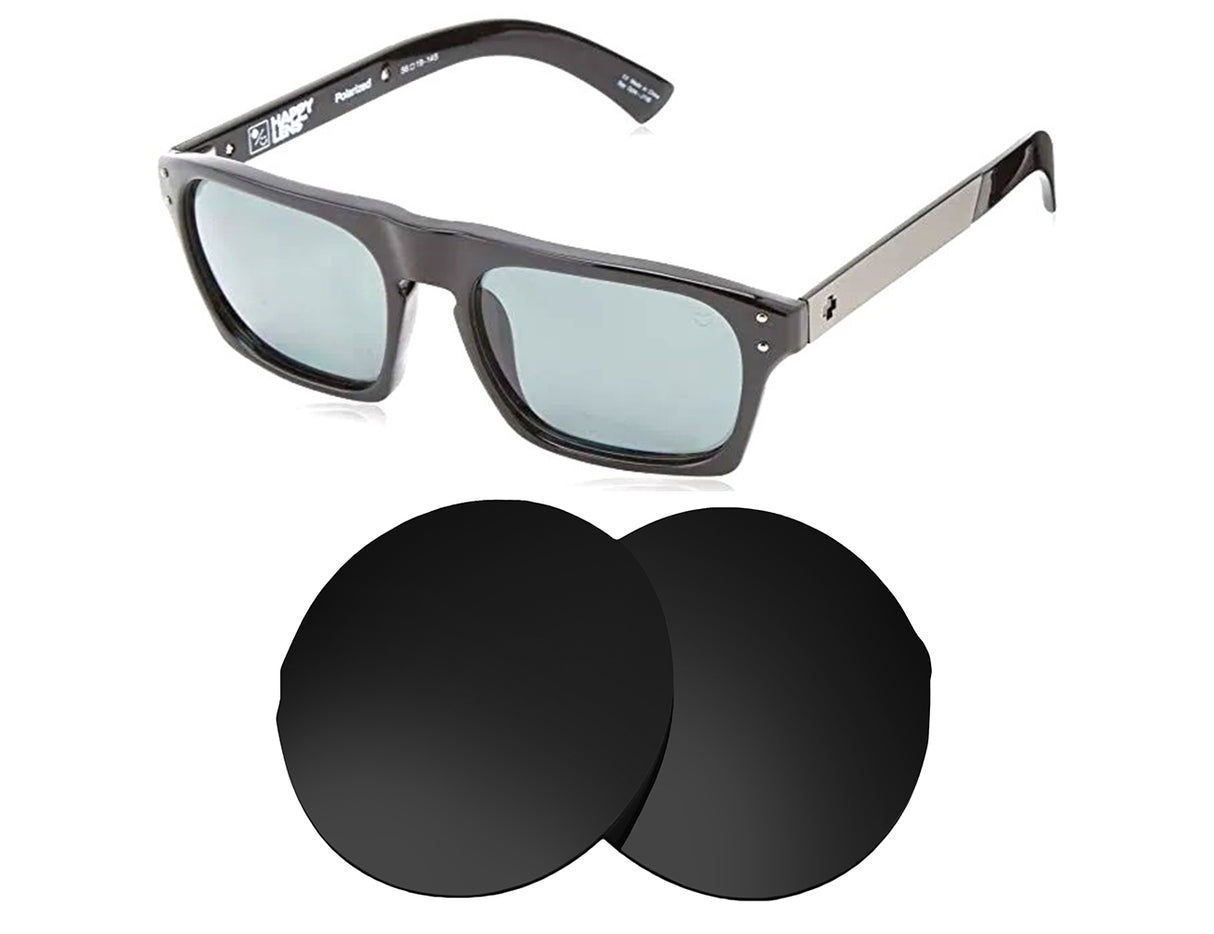 Spy Optic Balboa-Replacement Lenses-Volcanic Black-Non-Polarized-Seek Optics