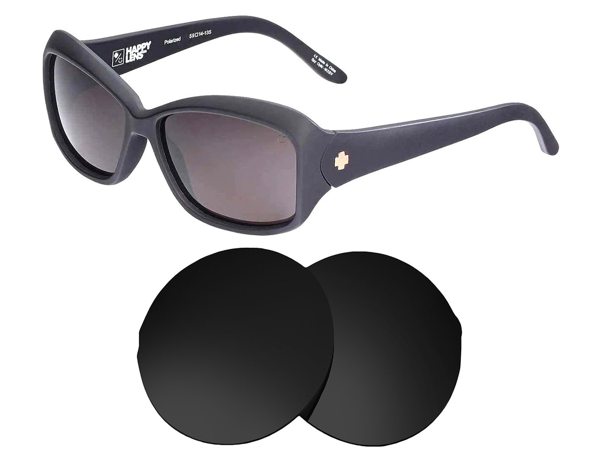 Spy Optic Bonnie-Replacement Lenses-Volcanic Black-Non-Polarized-Seek Optics