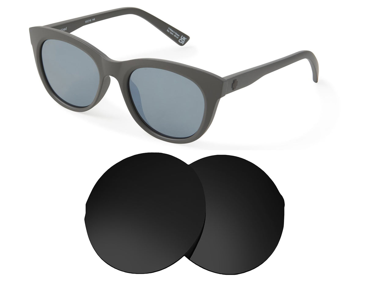 Spy Optic Boundless-Replacement Lenses-Volcanic Black-Non-Polarized-Seek Optics
