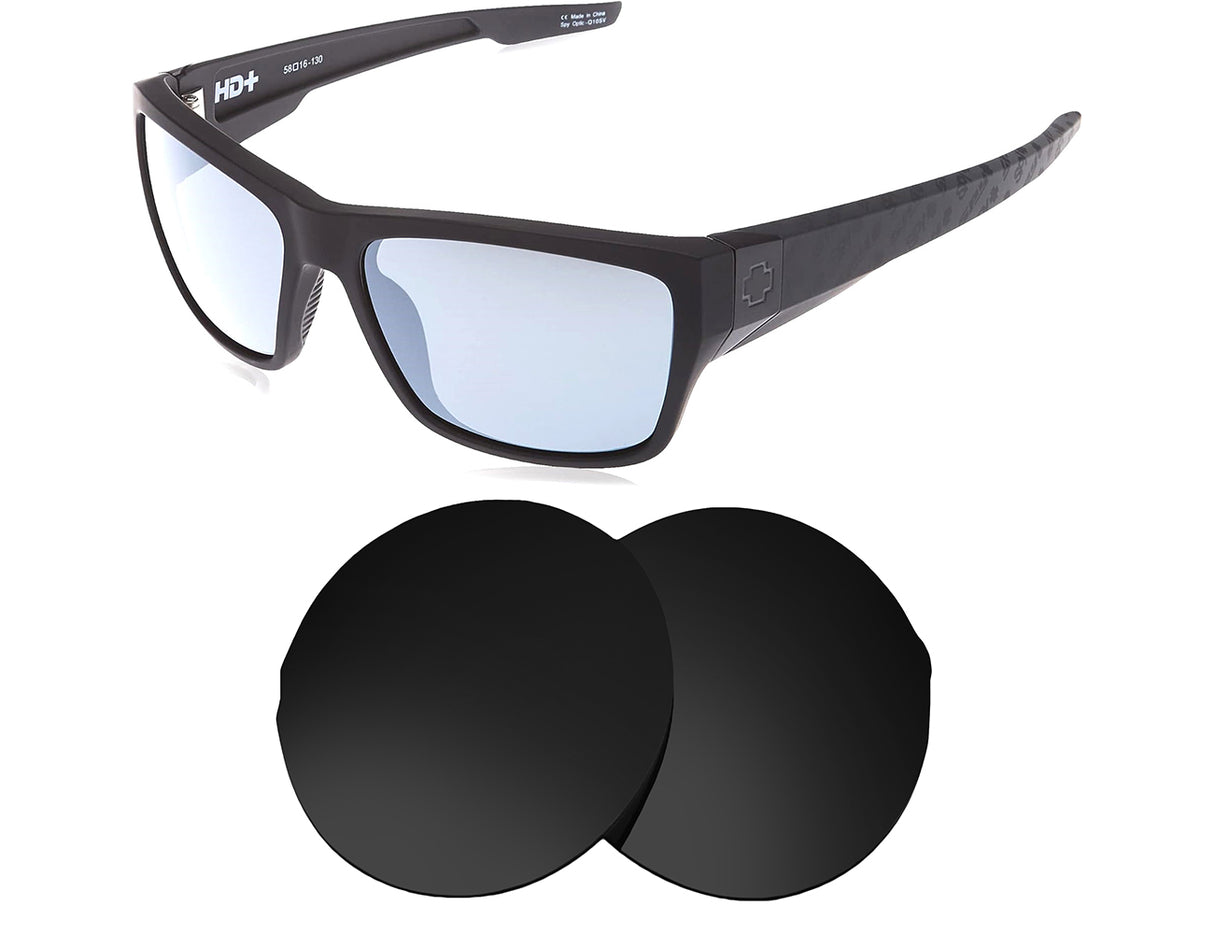 Spy Optic Dirty Mo 2-Replacement Lenses-Volcanic Black-Non-Polarized-Seek Optics