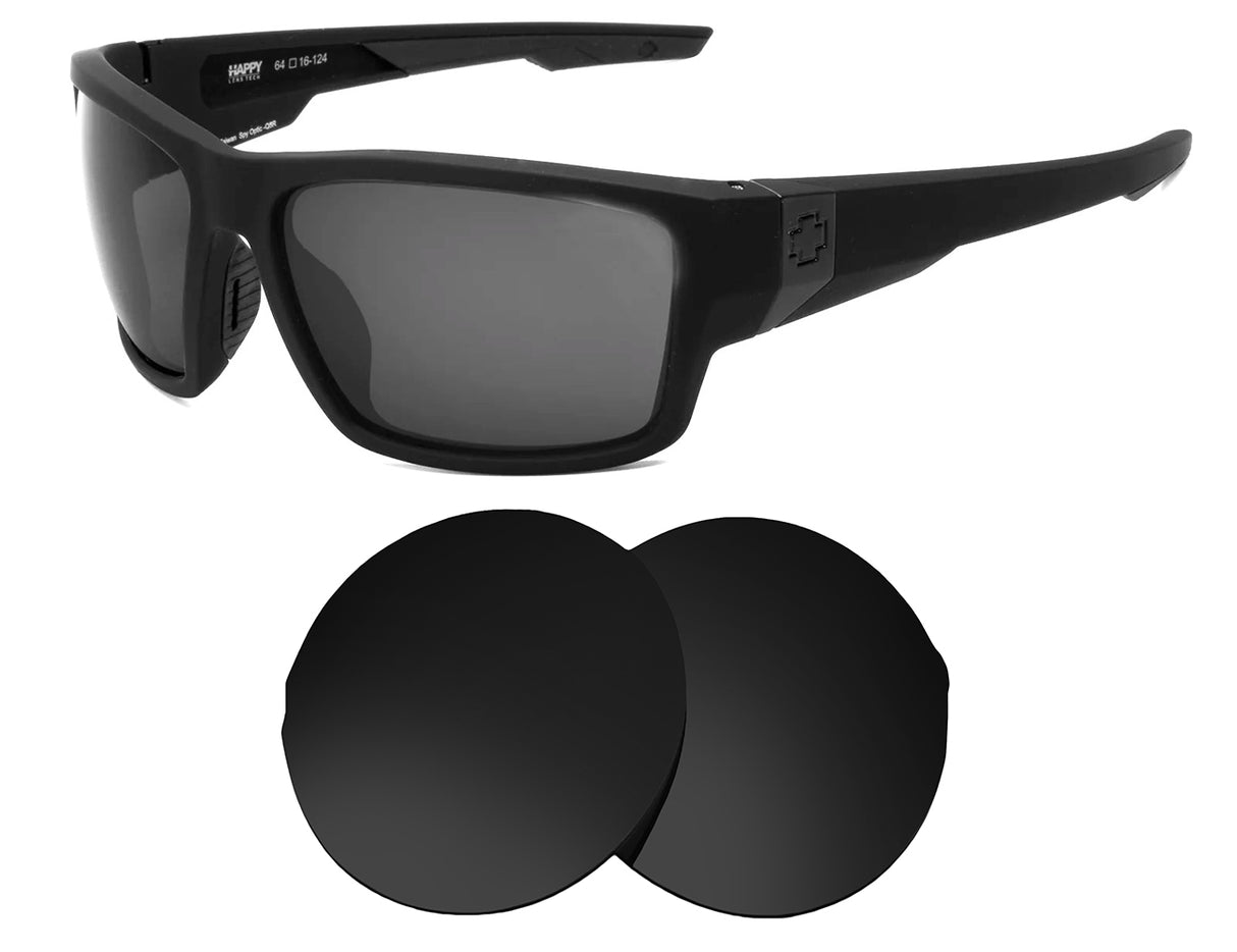Spy Optic Dirty Mo Tech-Replacement Lenses-Volcanic Black-Non-Polarized-Seek Optics