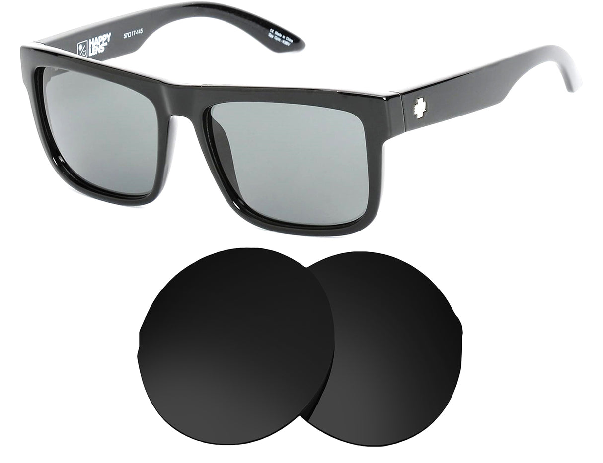 Spy Optic Discord Lite-Replacement Lenses-Volcanic Black-Non-Polarized-Seek Optics