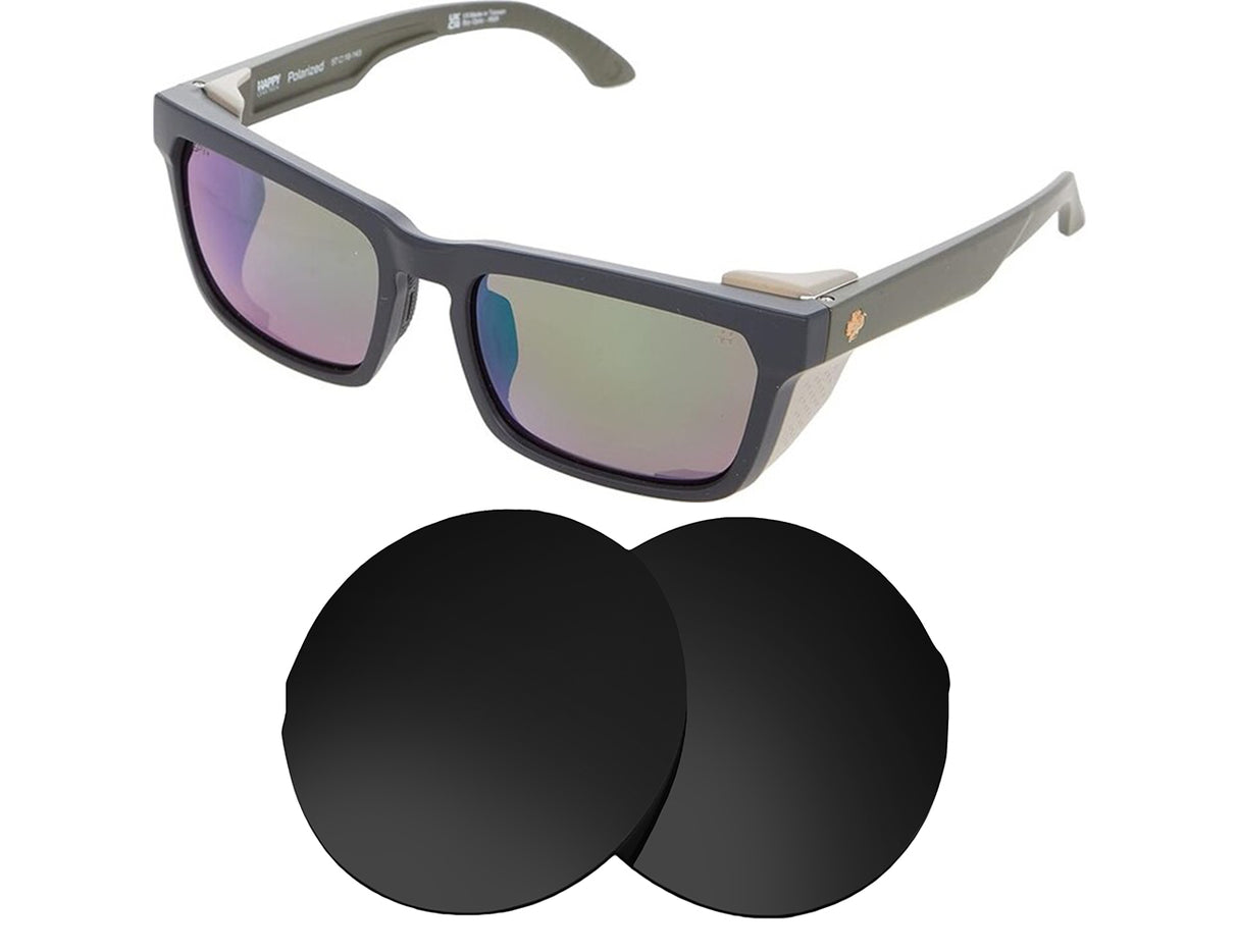 Spy Optic Helm Tech-Replacement Lenses-Volcanic Black-Non-Polarized-Seek Optics