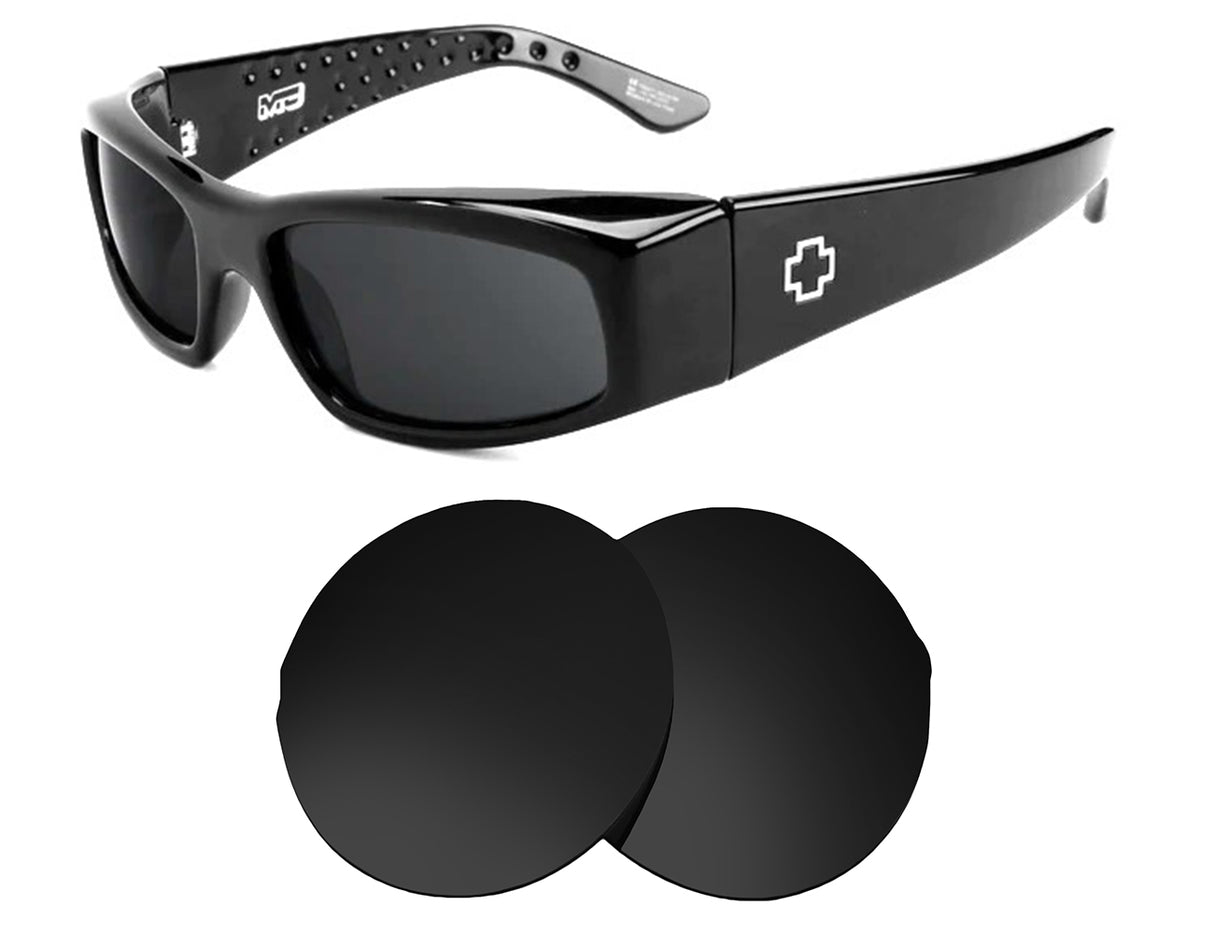 Spy Optic MC-Replacement Lenses-Volcanic Black-Non-Polarized-Seek Optics