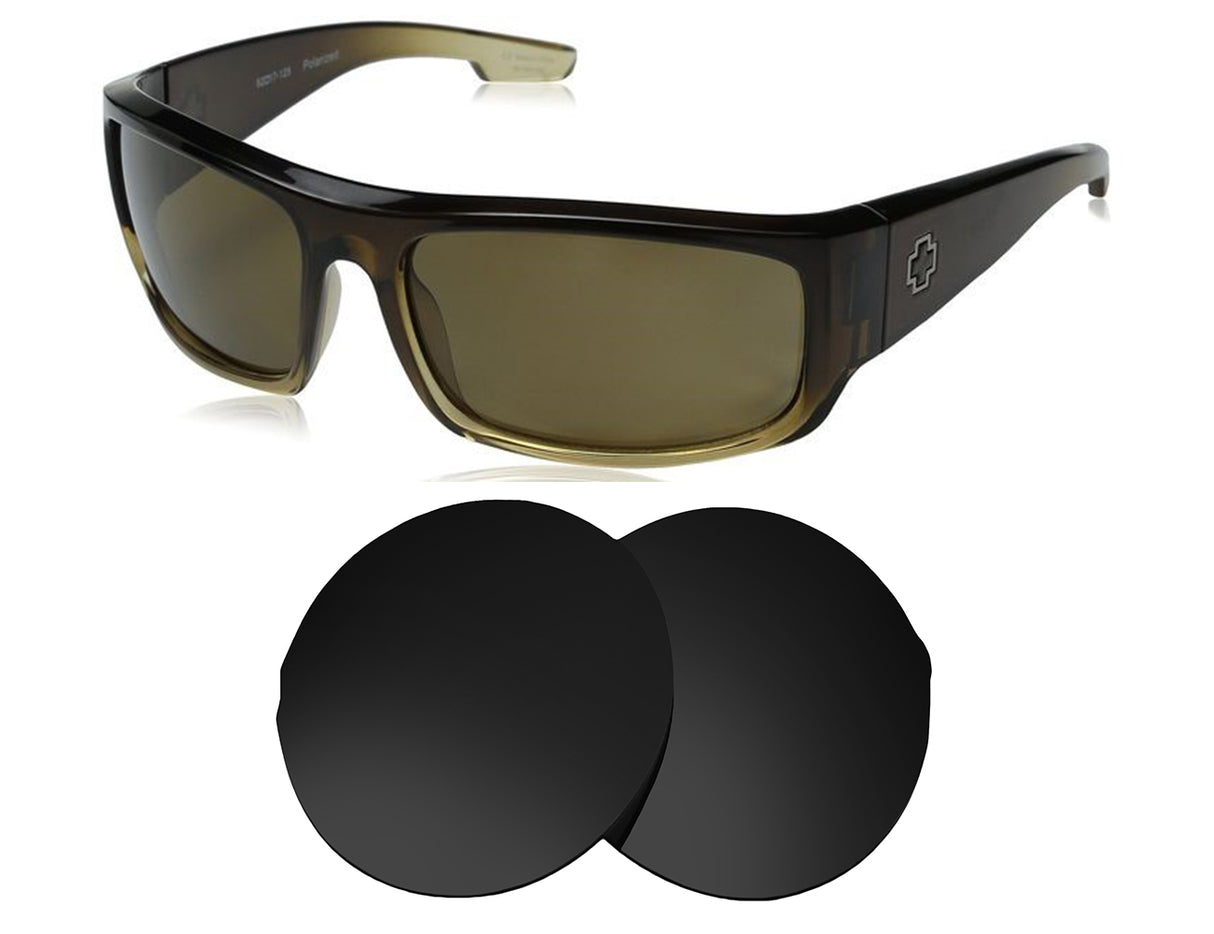 Spy Optic Piper-Replacement Lenses-Volcanic Black-Non-Polarized-Seek Optics