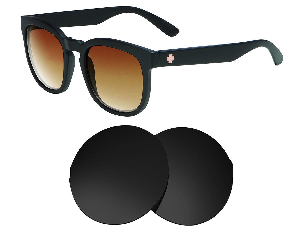 Spy Optic Quinn-Replacement Lenses-Volcanic Black-Non-Polarized-Seek Optics