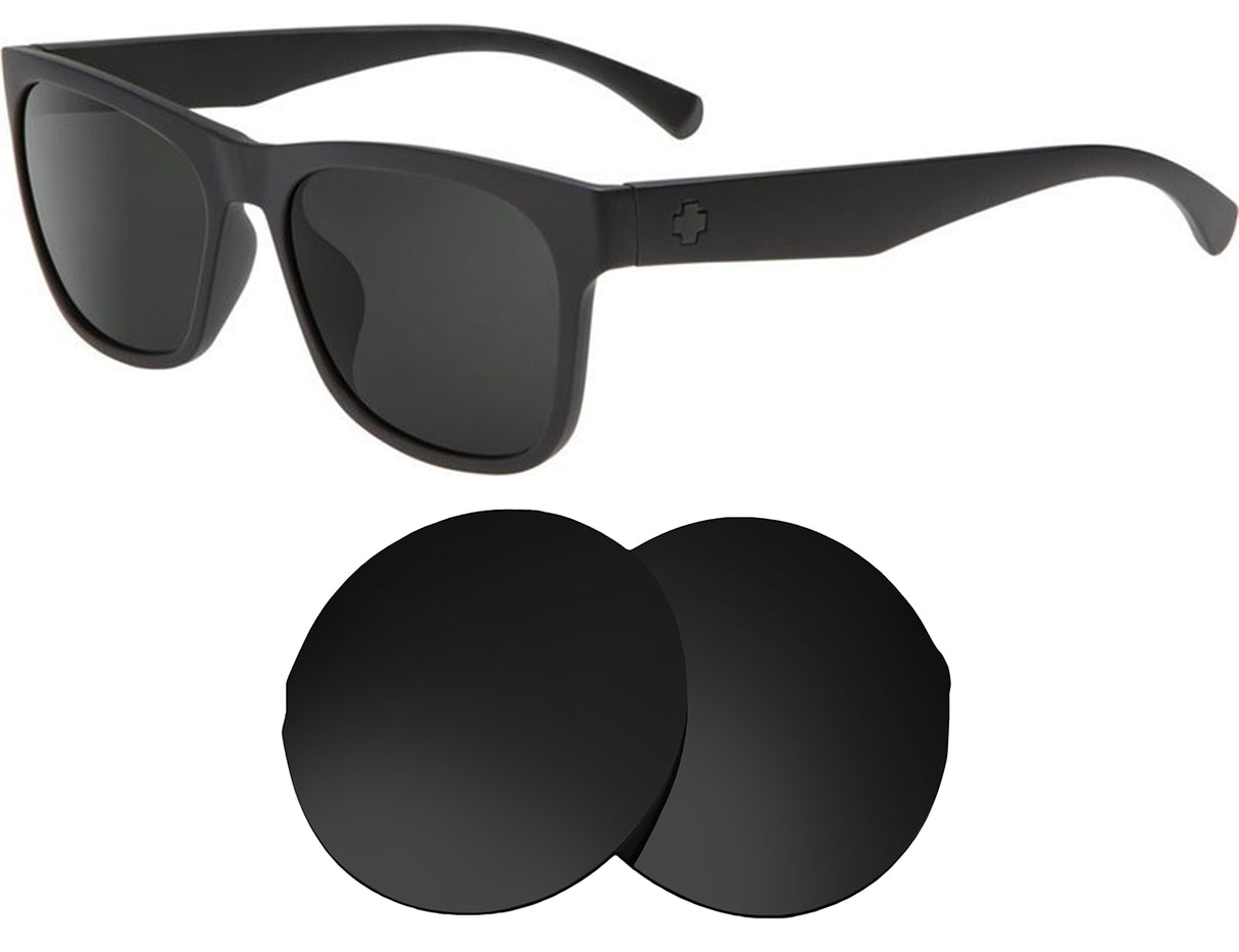 Spy Optic Sundowner-Replacement Lenses-Volcanic Black-Non-Polarized-Seek Optics