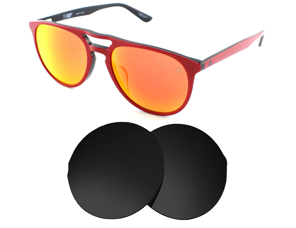 Spy Optic Syndicate-Replacement Lenses-Volcanic Black-Non-Polarized-Seek Optics