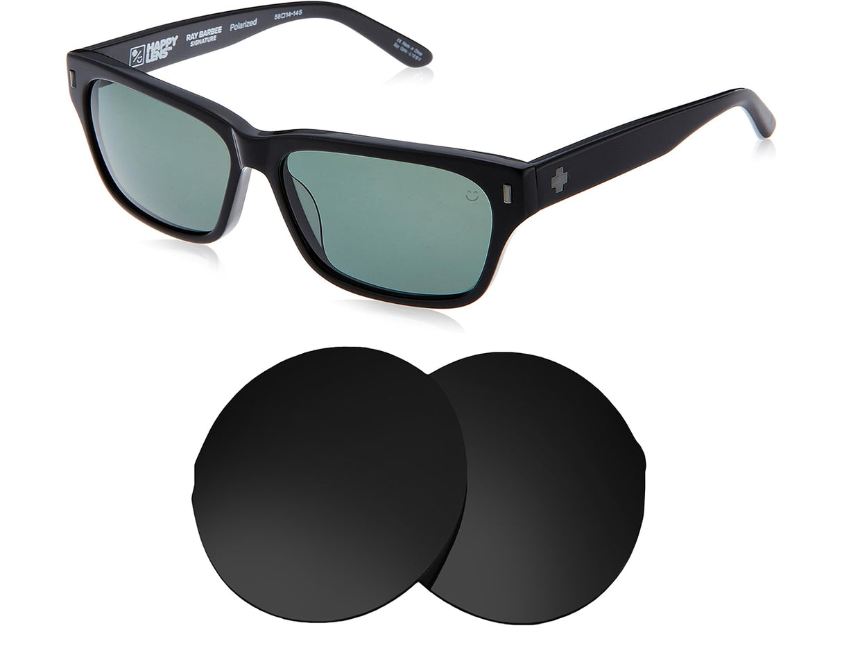 Spy Optic Tele-Replacement Lenses-Volcanic Black-Non-Polarized-Seek Optics