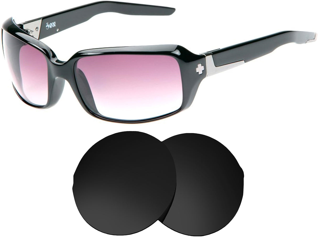 Spy Optic Zoe-Replacement Lenses-Volcanic Black-Non-Polarized-Seek Optics