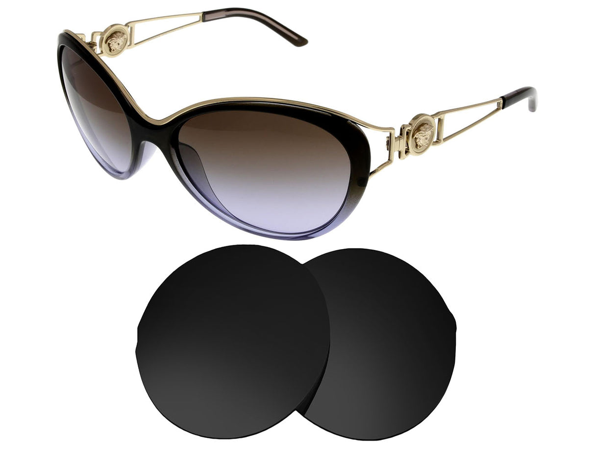 Versace VE4233-Replacement Lenses-Volcanic Black-Non-Polarized-Seek Optics