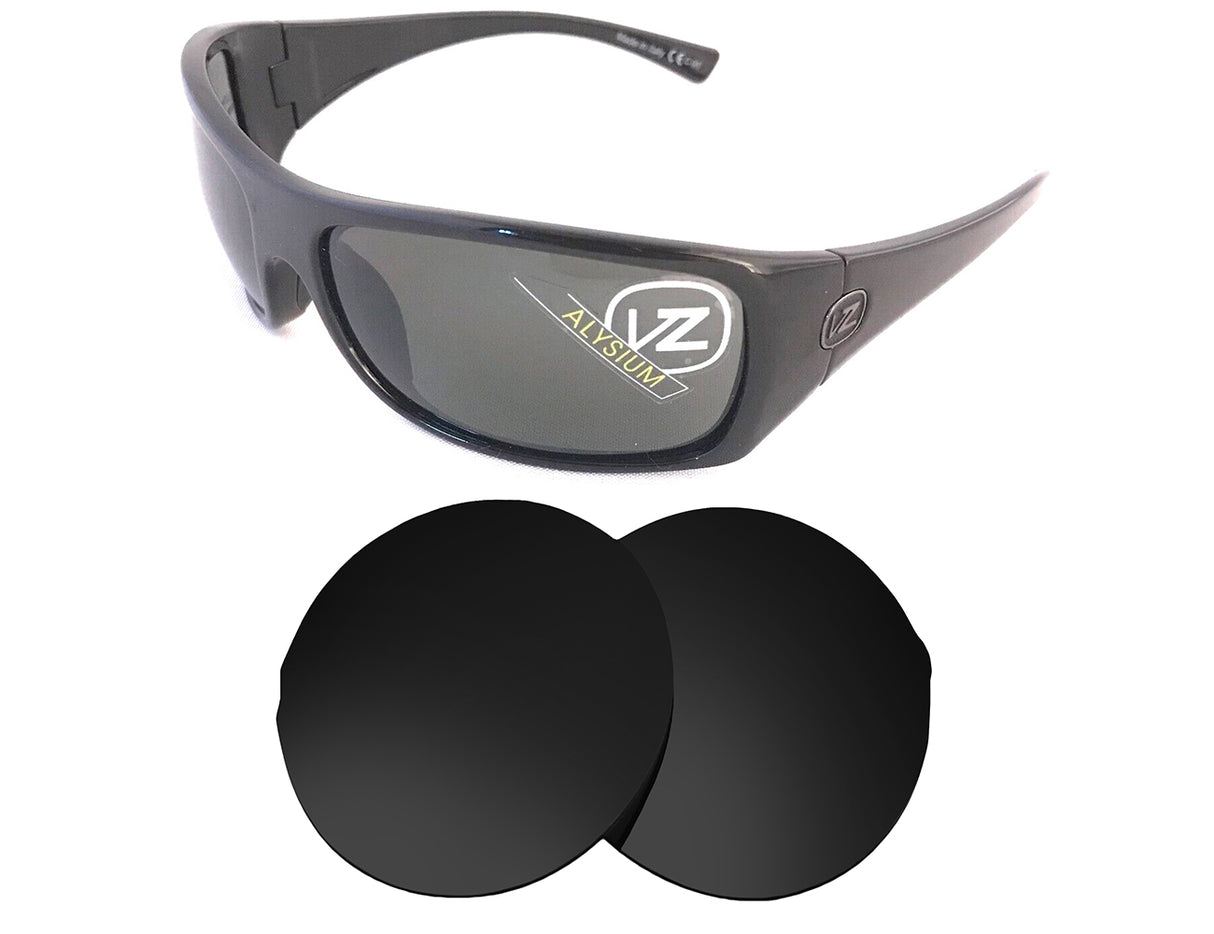 VonZipper Alysium-Replacement Lenses-Volcanic Black-Non-Polarized-Seek Optics