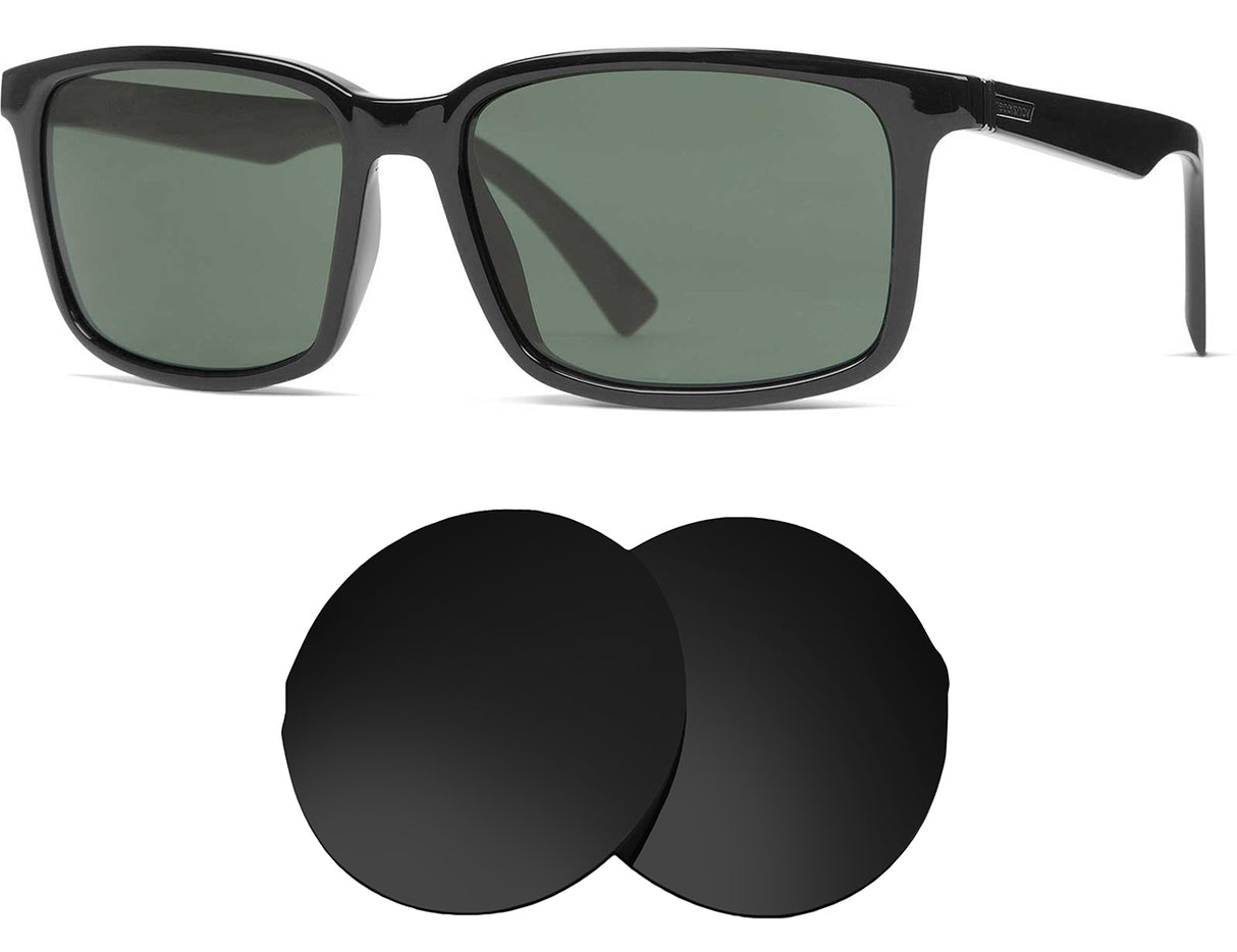 VonZipper Pinch-Replacement Lenses-Volcanic Black-Non-Polarized-Seek Optics