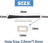 Silicone Temple Cover / Ear Sock Sleeves-Temple Covers-Seek Optics