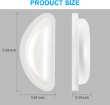 Adhesive / Stick-On Silicone-Nose Pads-Clear-Seek Optics