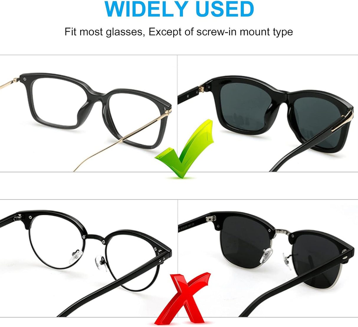 Adhesive / Stick-On Silicone-Nose Pads-Clear-Seek Optics