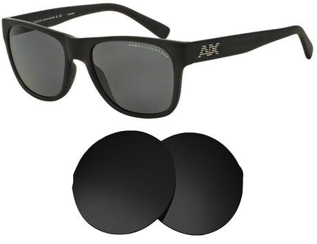 Armani AX4008-Sunglass Lenses-Seek Optics