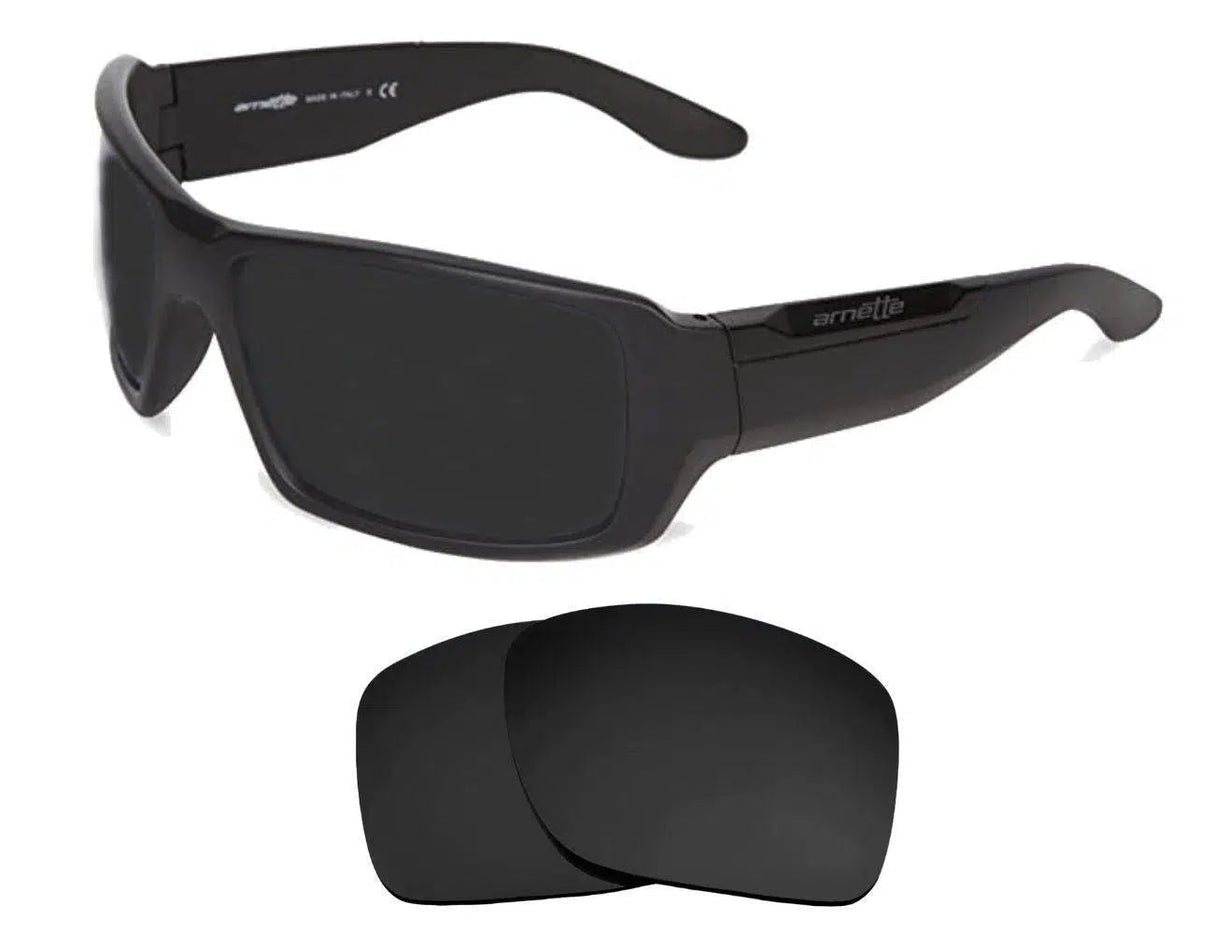 Arnette Big Deal AN4168-Replacement Lenses-Volcanic Black-Non-Polarized-Seek Optics