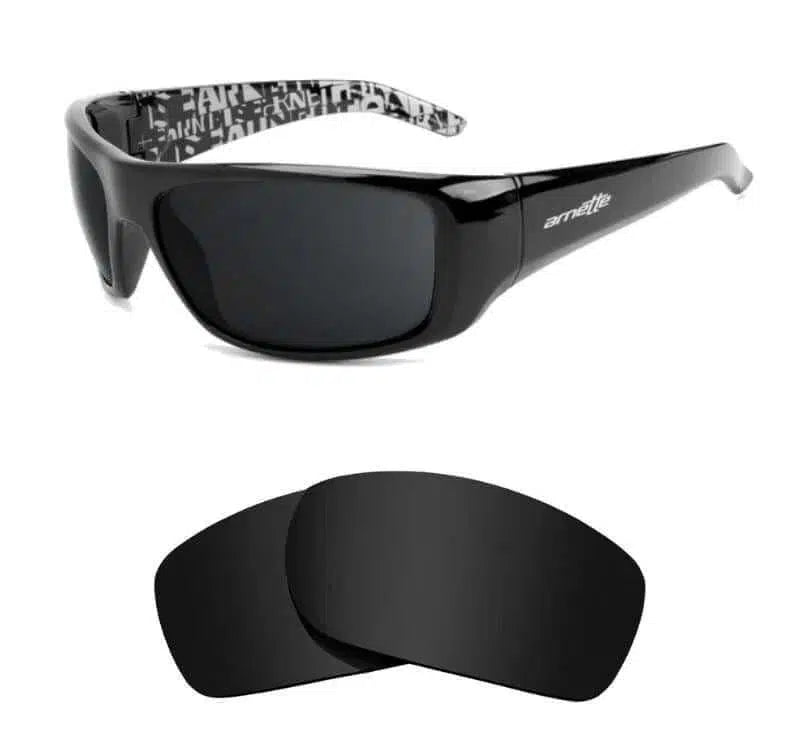 Arnette Hot Shot AN4182-Replacement Lenses-Volcanic Black-Non-Polarized-Seek Optics