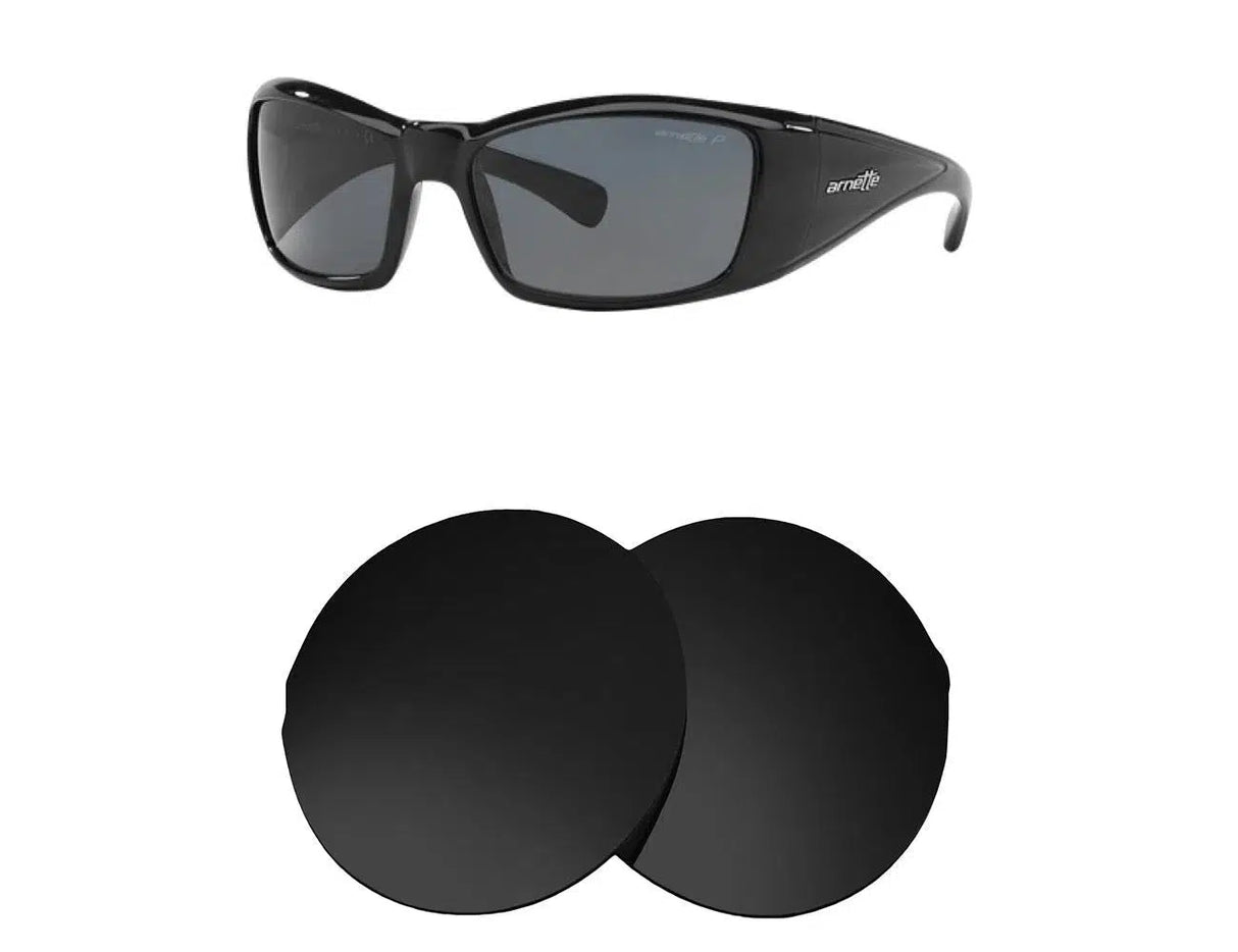 Arnette Rage XL AN4077-Replacement Lenses-Volcanic Black-Non-Polarized-Seek Optics