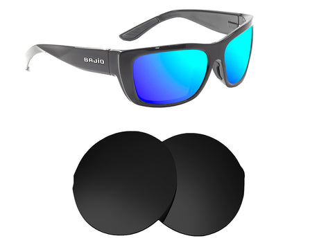 Bajio Annette-Replacement Lenses-Volcanic Black-Non-Polarized-Seek Optics