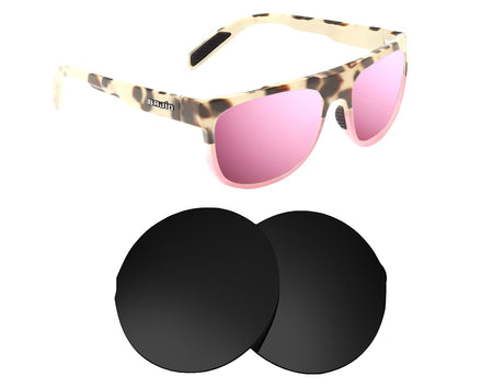 Bajio Chelem-Replacement Lenses-Volcanic Black-Non-Polarized-Seek Optics