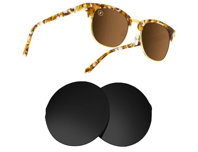 Blenders Gold Mamba-Replacement Lenses-Volcanic Black-Non-Polarized-Seek Optics