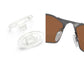 Clear Nosepads for Metal Sunglasses and Eyeglasses-Rubber Kit-Seek Optics