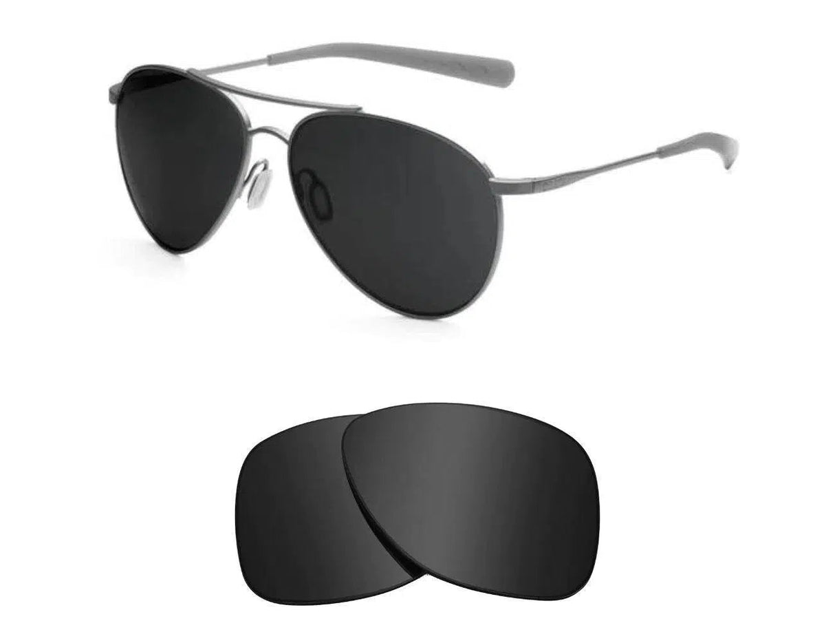 Costa Del Mar Piper-Replacement Lenses-Volcanic Black-Non-Polarized-Seek Optics