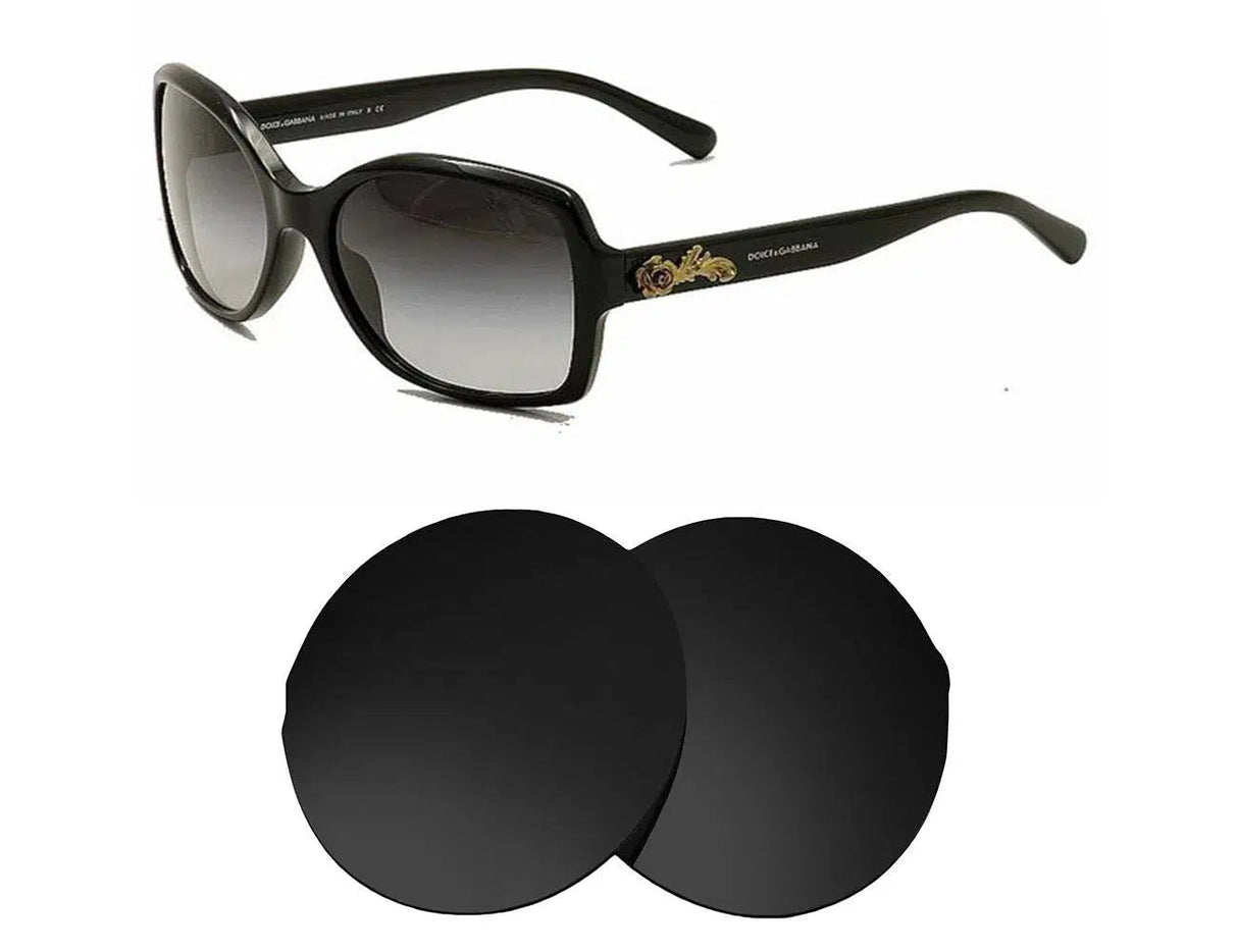 Dolce & Gabbana DG 4168-Replacement Lenses-Volcanic Black-Non-Polarized-Seek Optics