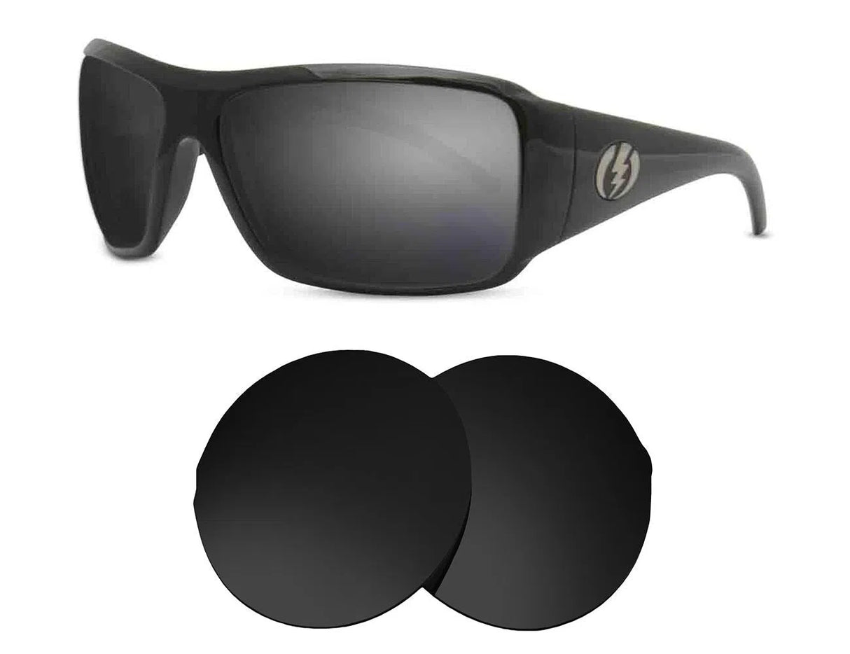 Electric Crossover-Replacement Lenses-Volcanic Black-Non-Polarized-Seek Optics