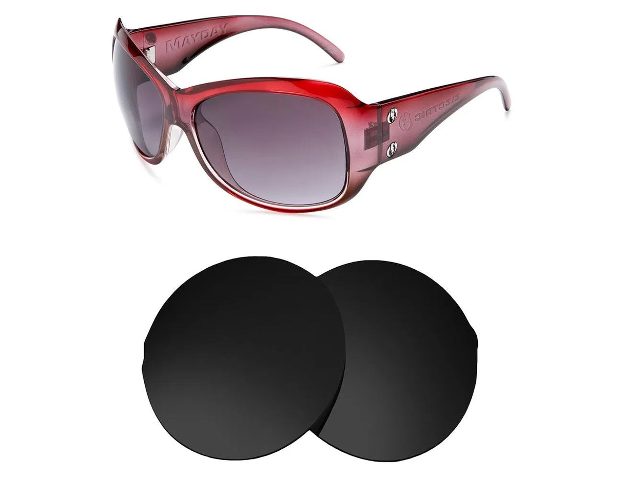 Electric Mayday-Replacement Lenses-Volcanic Black-Non-Polarized-Seek Optics