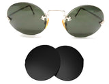 Armani GA702S-Replacement Lenses-Volcanic Black-Non-Polarized-Seek Optics