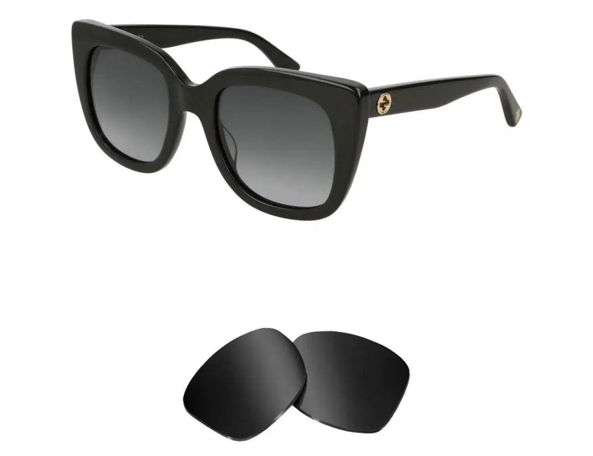 Gucci GG 0163SN-Sunglass Lenses-Seek Optics