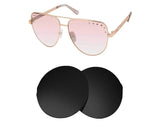 Harley Davidson Pink Chrome Aviator-Replacement Lenses-Volcanic Black-Non-Polarized-Seek Optics