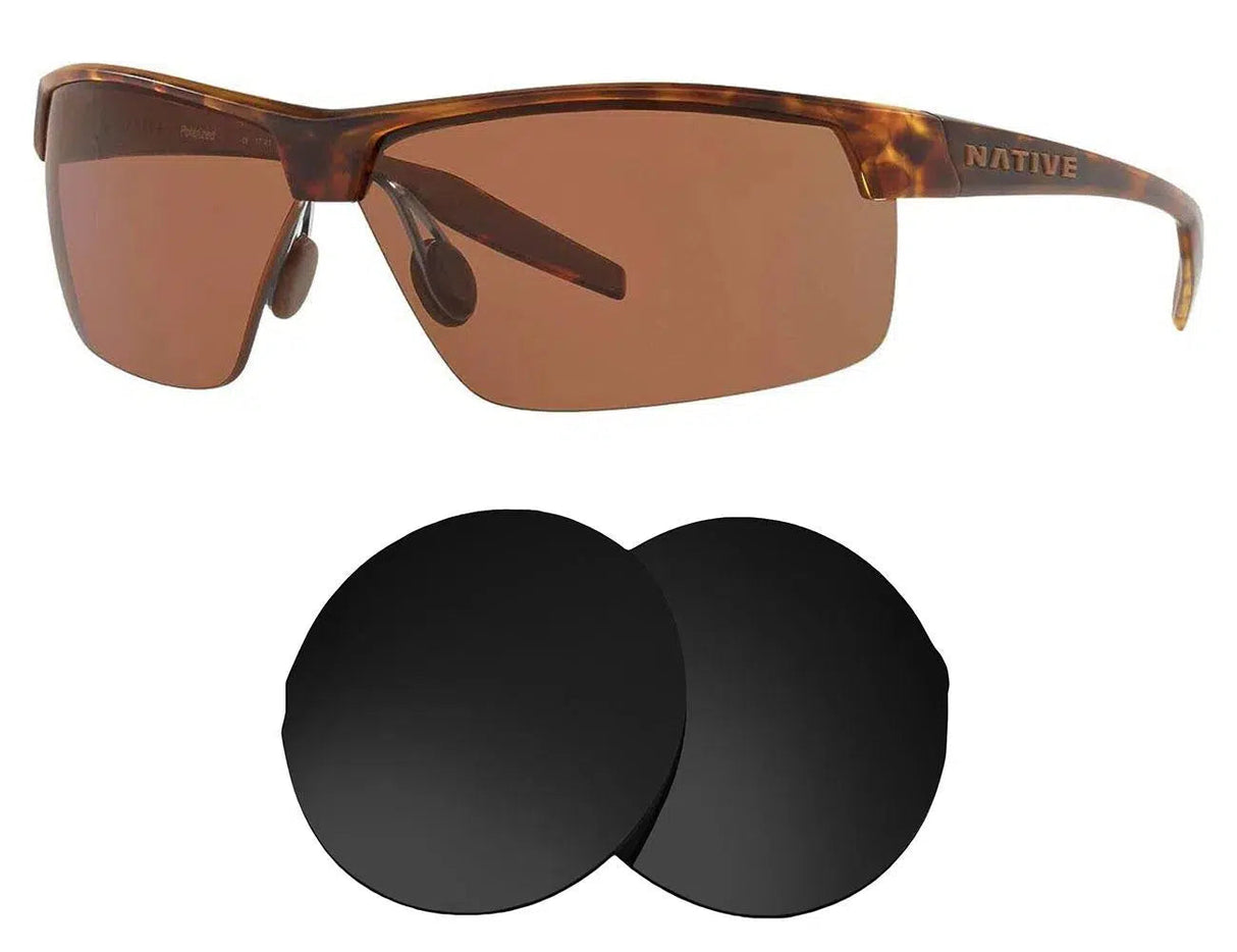 Native Hardtop Ultra XP-Replacement Lenses-Volcanic Black-Non-Polarized-Seek Optics