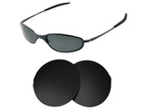 Oakley A Wire Thick-Replacement Lenses-Volcanic Black-Non-Polarized-Seek Optics