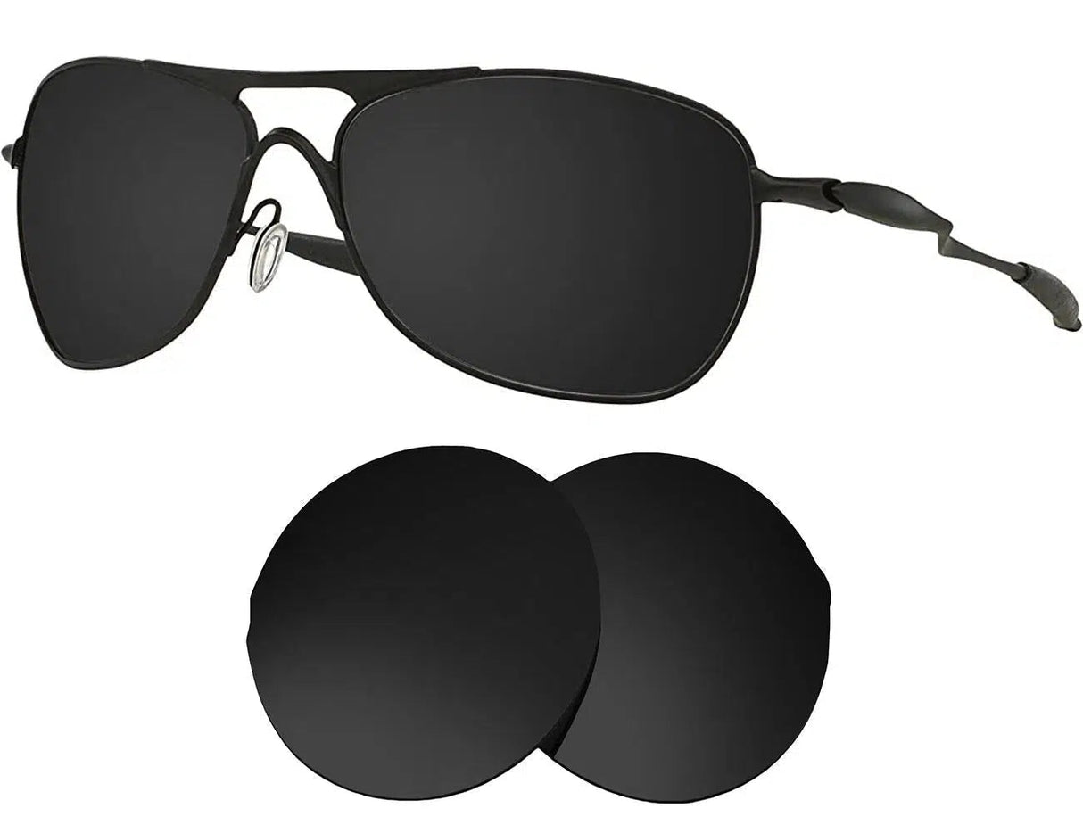 Oakley Crosshair 1.0-Replacement Lenses-Volcanic Black-Non-Polarized-Seek Optics