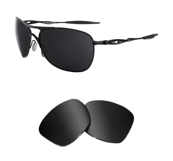 Oakley New Crosshair (2012)-Replacement Lenses-Volcanic Black-Non-Polarized-Seek Optics