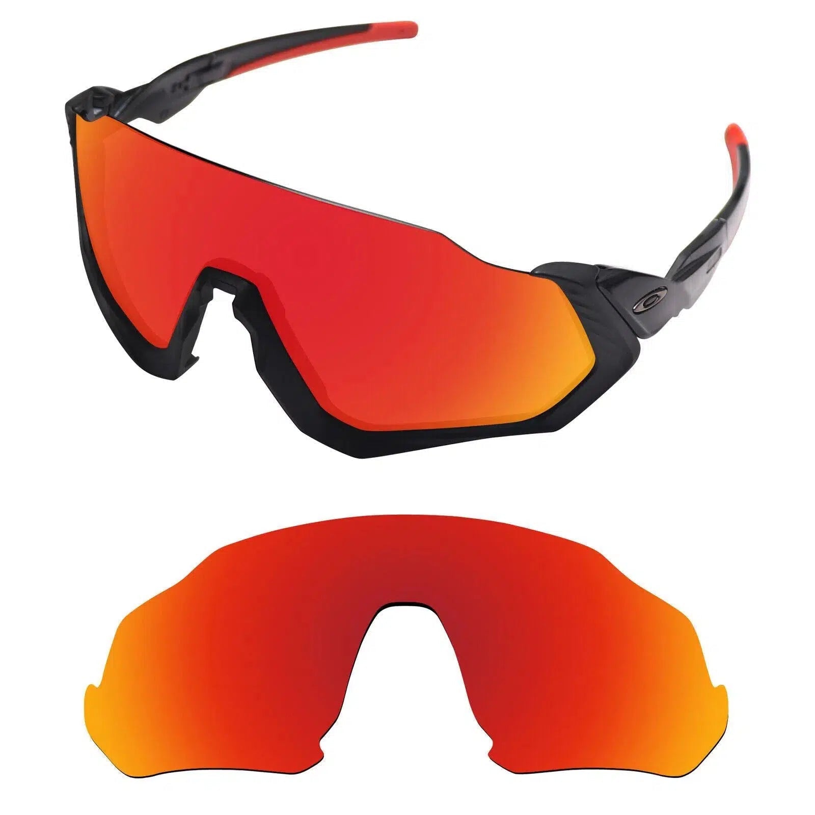 Oakley Flight Jacket Replacement Lenses by Seek Optics