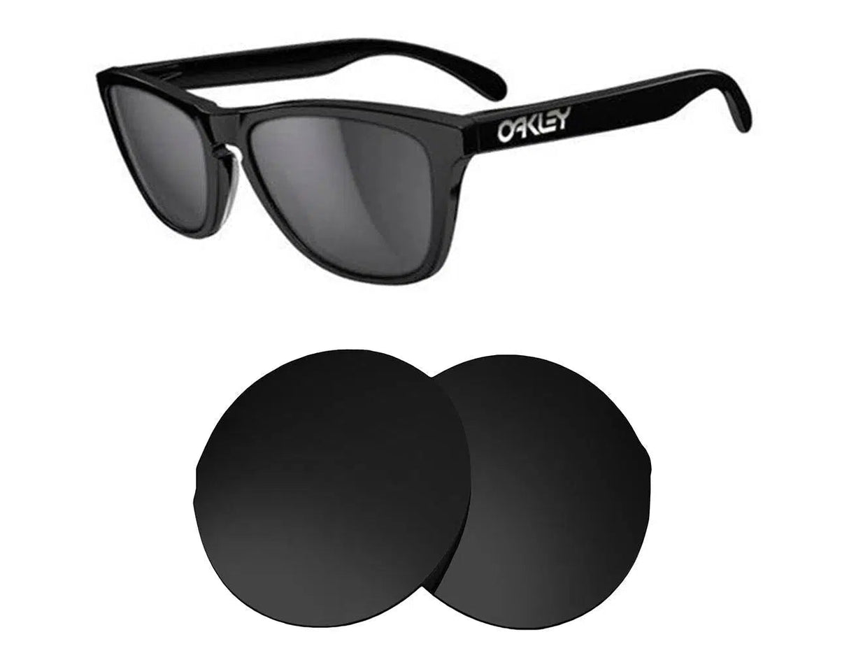 Oakley Frogskins LX-Replacement Lenses-Volcanic Black-Non-Polarized-Seek Optics