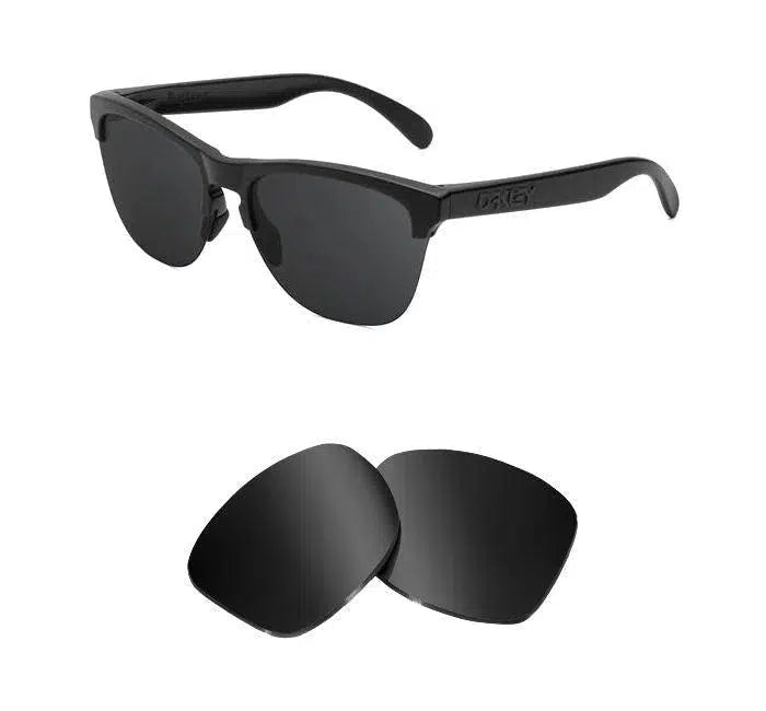 Oakley Frogskins Lite-Replacement Lenses-Volcanic Black-Non-Polarized-Seek Optics